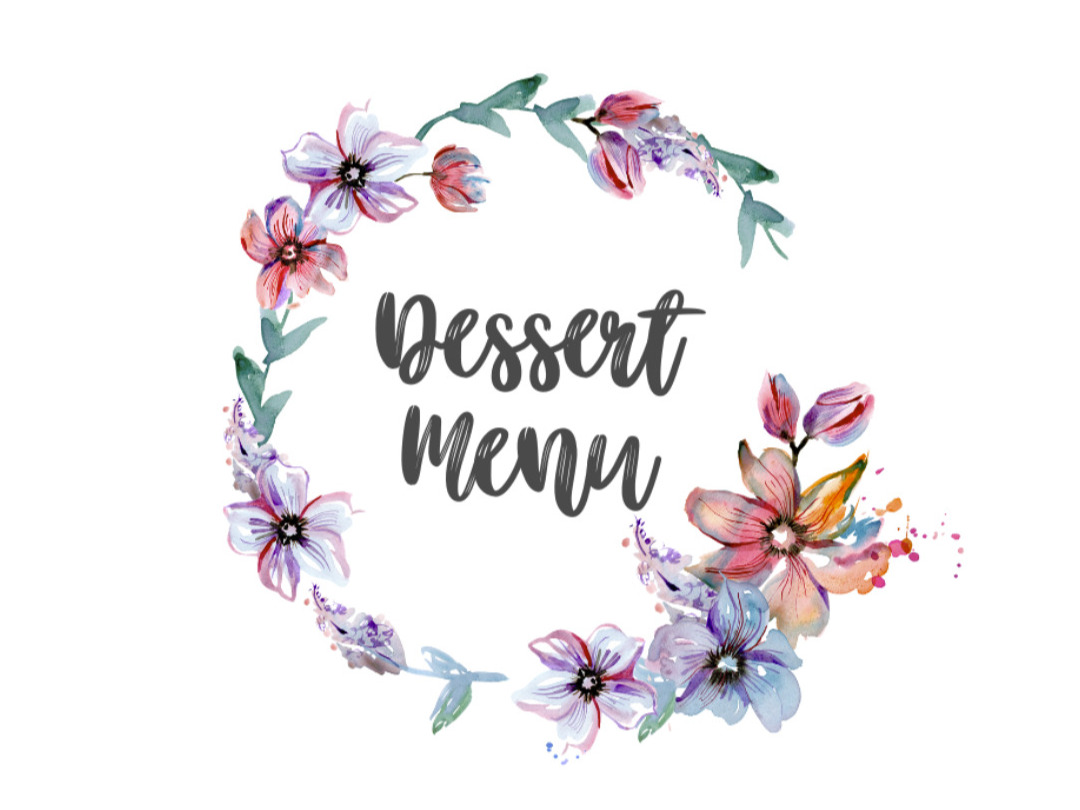 LAUNCH OF OUR NEW DESSERT MENU
